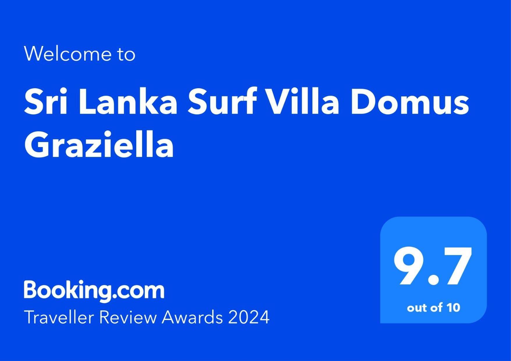 Sri Lanka Surf Villa Domus Graziella Ahangama Eksteriør bilde
