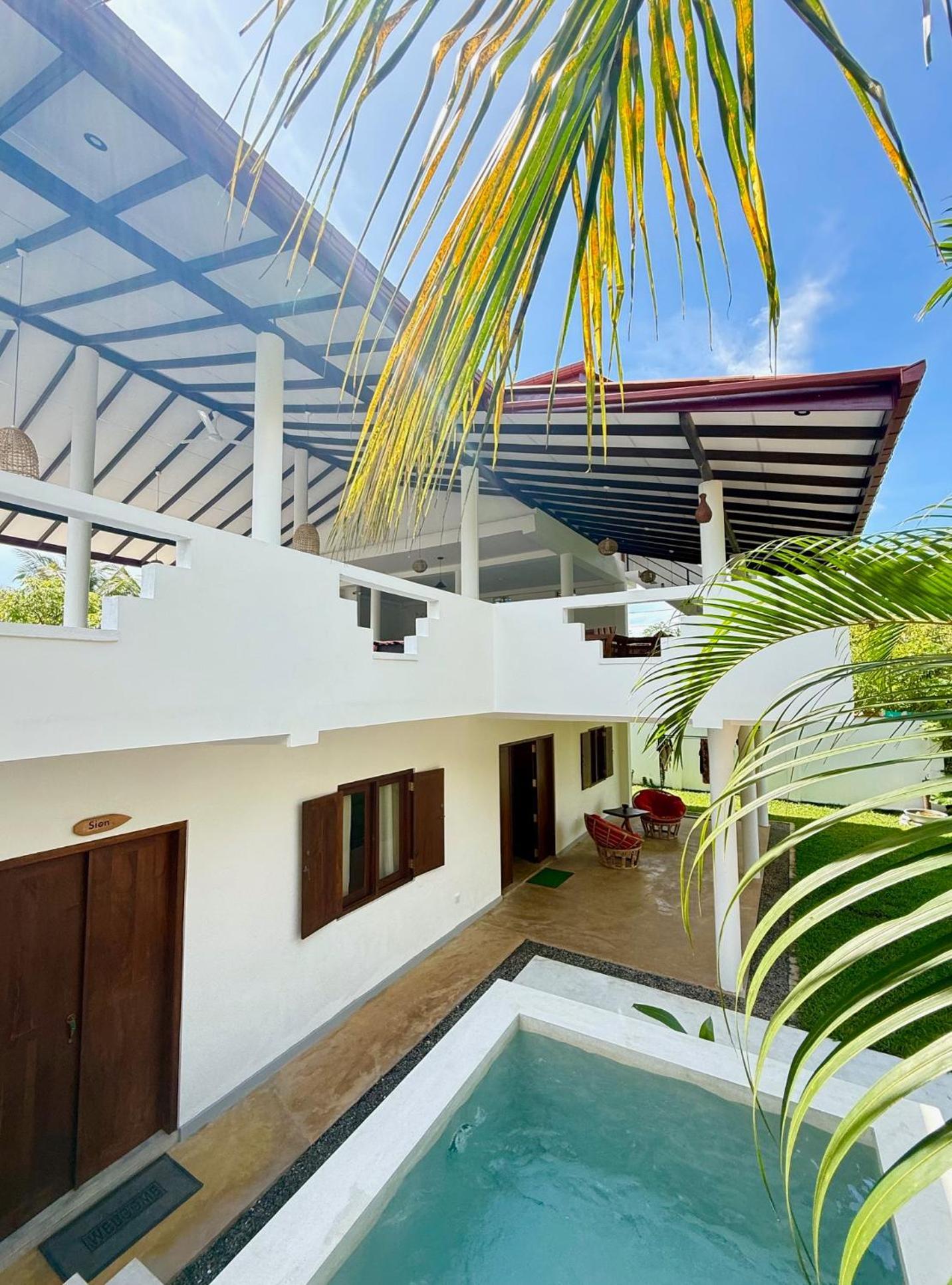 Sri Lanka Surf Villa Domus Graziella Ahangama Eksteriør bilde